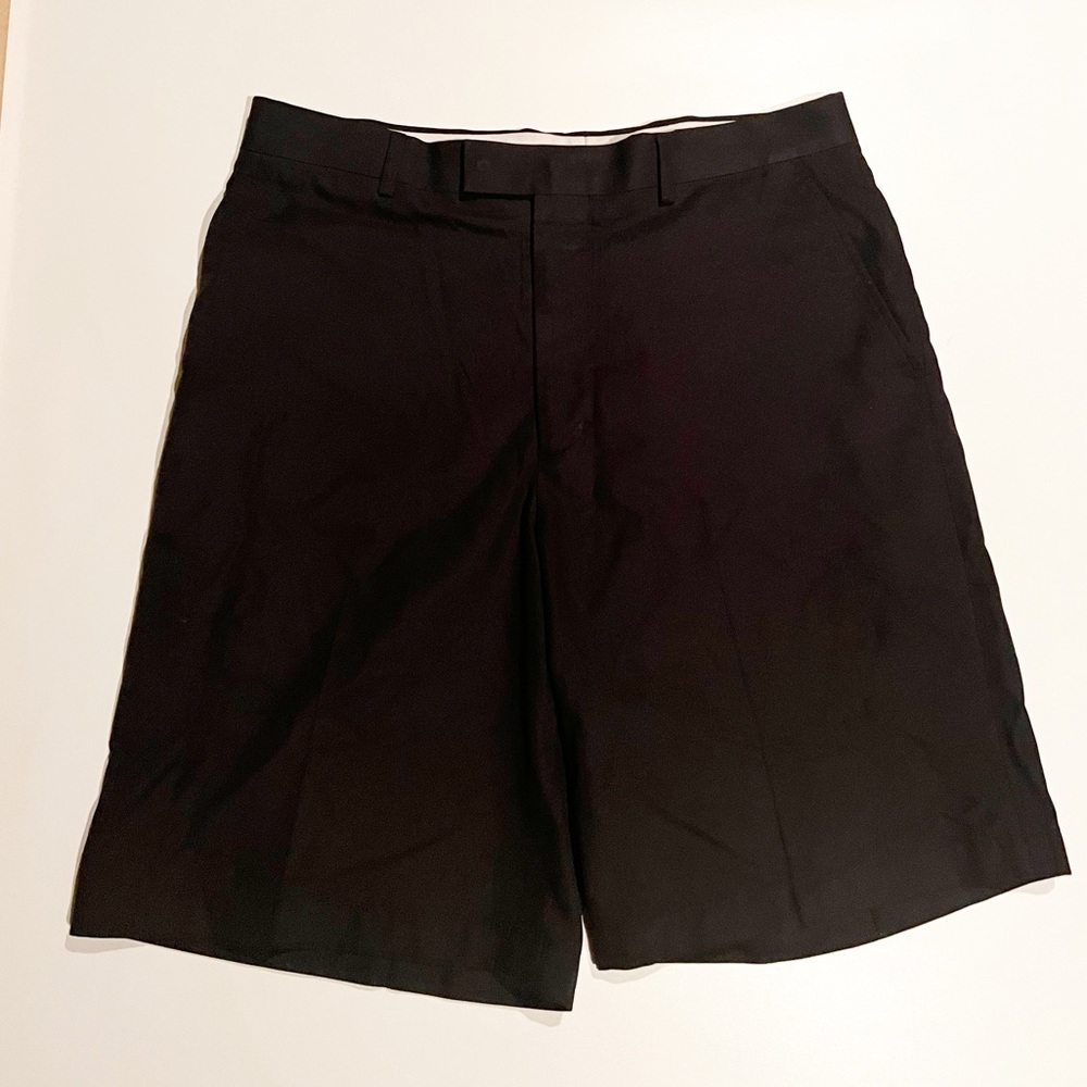 Y2K Vintage Slazenger 34 Waist 10 Inch Black Golf Shorts
